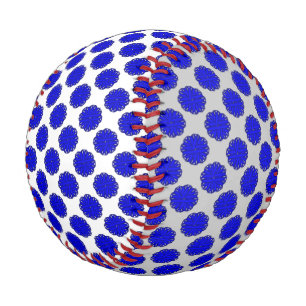 Blue Blume Ribbon von Kenneth Yoncich Baseball