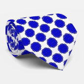 Blue Blume Ribbon von Kenneth Yoncich Krawatte (Gerollt)