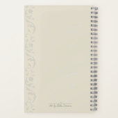 Blue Blume Scripture Journal Notizblock (Rückseite)