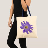 Blue Blume Tote Bag Wildlfower Beach Tragetaschen (Vorderseite (Produkt))
