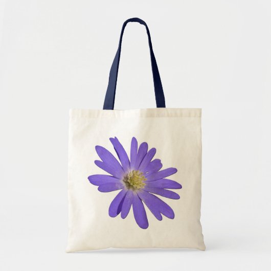 Blue Blume Tote Bag Wildlfower Beach Tragetaschen (Vorne)