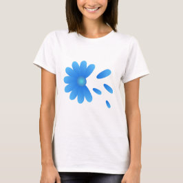 BLUE BLUMEN KOMFORTABLE T-SHIRTS