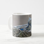 Blue Bly Alligator Lizard Kaffeetasse (Vorderseite Links)