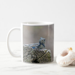 Blue Bly Alligator Lizard Kaffeetasse