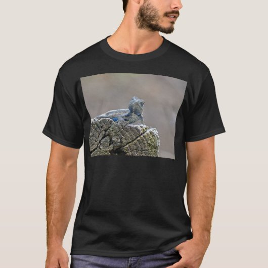 Blue Bly Alligator Lizard T-Shirt (Vorderseite)