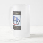 Blue Boar Tavern Mattierte Tasse (Vorderseite Links)