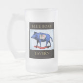 Blue Boar Tavern Mattierte Tasse (Links)