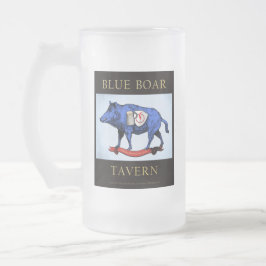 Blue Boar Tavern Mattierte Tasse