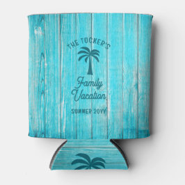 Blue Boards Tropical Palm Tree Sommerurlaub Dosenkühler