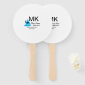 Blue boat Black Pfeil travel Agent blog Website Fächer (Vorne und Hinten)