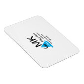 Blue boat Black Pfeil travel Agent blog Website Magnet (Rechte Seite)