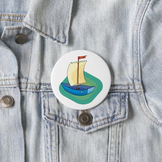 Blue Boat Button (Beispiel)