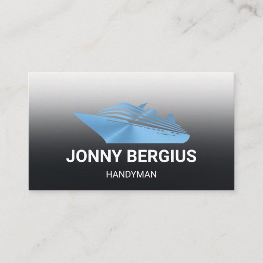 Blue Boat Handyman Visitenkarte (Vorderseite)