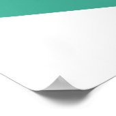 Blue Boat Poster (Ecke)