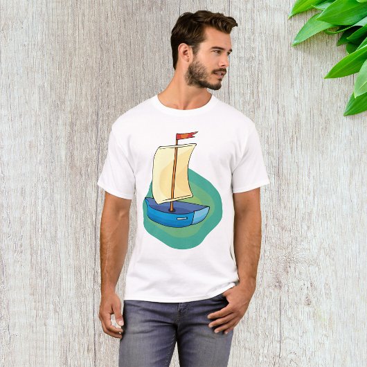 Blue Boat T-Shirt