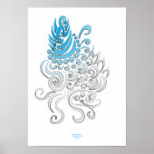 Blue Boddhisatva Poster (Vorne)