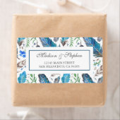 Blue Boho Aztec Watercolor - Hochzeit (Insitu)