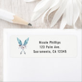 Blue Boho Bohemisch Arrows Feather Floral Party (Insitu)