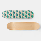 Blue Boho Car Skateboard (Horizontal)