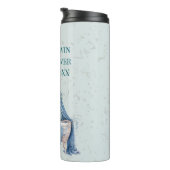 Blue Boho Crib Thermosbecher (Nach rechts gedreht)