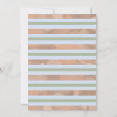 Blue Boho Fiesta Taco Bout Eine Baby-Dusche Einladung (Rückseite)