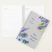 Blue Boho Floral Wedding Planer (Anzeige)