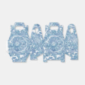 Blue Boho Paisley Pattern Geschenkschachtel (Ungefaltet)