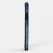 Blue Bokeh-Blätter Case-Mate iPhone Hülle (Hinten/Rechts)