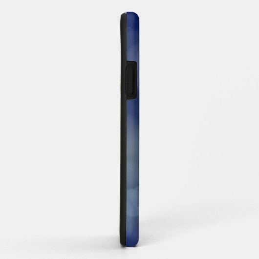 Blue Bokeh-Blätter Case-Mate iPhone Hülle (Hinten/Rechts)