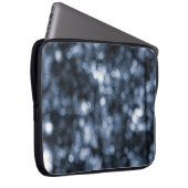 Blue Bokeh Computer Sleeve (Vorne Rechts)