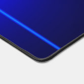 Blue Bokeh Guilloché Design, Grafikdesigner Schreibtischunterlage (Ecke)