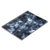 Blue Bokeh Notizblock (Linke Seite)