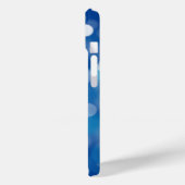 Blue Bokeh Party Lights Case-Mate iPhone Hülle (Rückseite / Links)