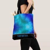 Blue Bokeh Tote Bag Tasche (Von Nahem)