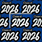 Blue Bold Brush Class of 2026 Stoff (Kachel)