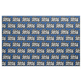 Blue Bold Brush Class of 2026 Stoff (Fat Quarter (45,7 x 55,9 cm))