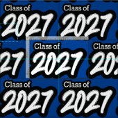 Blue Bold Brush Class of 2027 Stoff (Kachel)