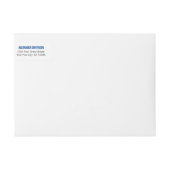 Blue Bold Cap Abschluss (Vorderseite)