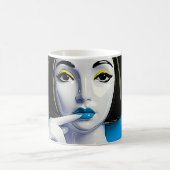 Blue Bold Muse Kaffeetasse (Mittel)