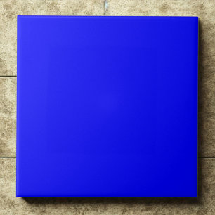 Blue Bold Vibranner Modernes Interieur Akzent Fliese