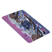Blue Bonehead Graffiti Magnet (Rechte Seite)