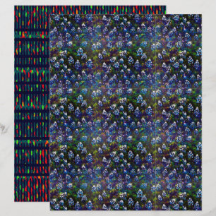 Blue Bonnet kleines zweiseitiges Design