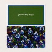 Blue Bonnet Medley (Außenseite Aufgefaltet)