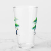 Blue Bonsai Watercolor Glas (Links)