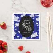 Blue Book Launch Party Serviette (Beispiel)