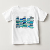 Blue Books Baby Dress Baby T-shirt (Vorderseite)