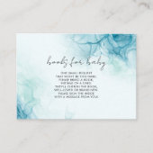 Blue Books für Babykarte Begleitkarte (Vorderseite)