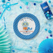 Blue Bookworm Theme Paper Teller (Party)
