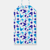 Blue Boomerangs Geschenkanhänger (Vorderseite)