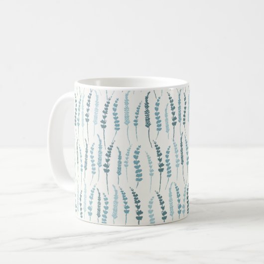 Blue Botanic Coffee Tasse für Bauernhof (Vorderseite Links)